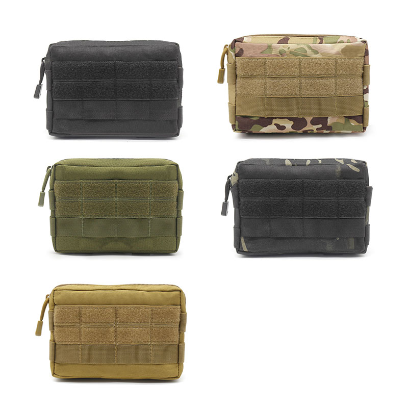 Edc Carry Fanny Pack - Taktische Molle-Hüfttasche 600D Wasserdichte Camo EDC-Werkzeugtasche