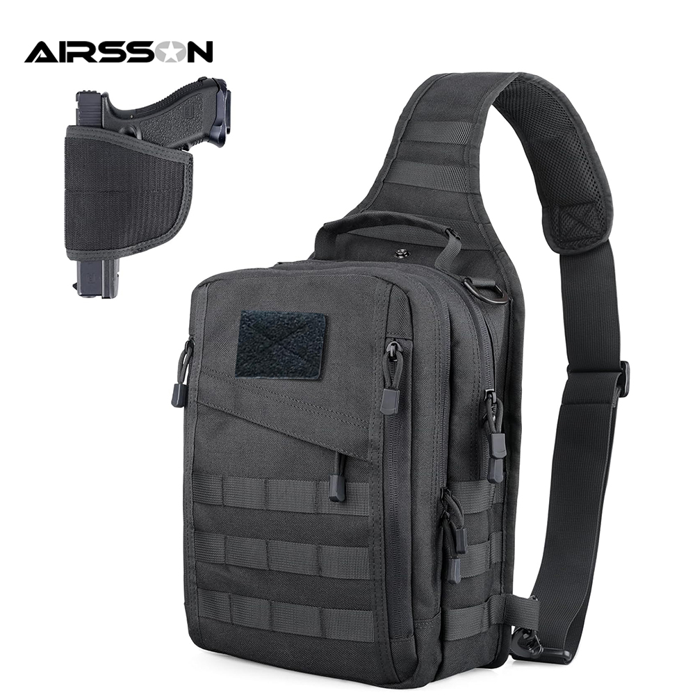 Taktischer Sling-Rucksack, ver – Edc Concealed Carry Sling Bag Bewertung und Preis